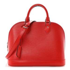 Louis Vuitton Epi Alma Pm Coquelicot #258560L12B